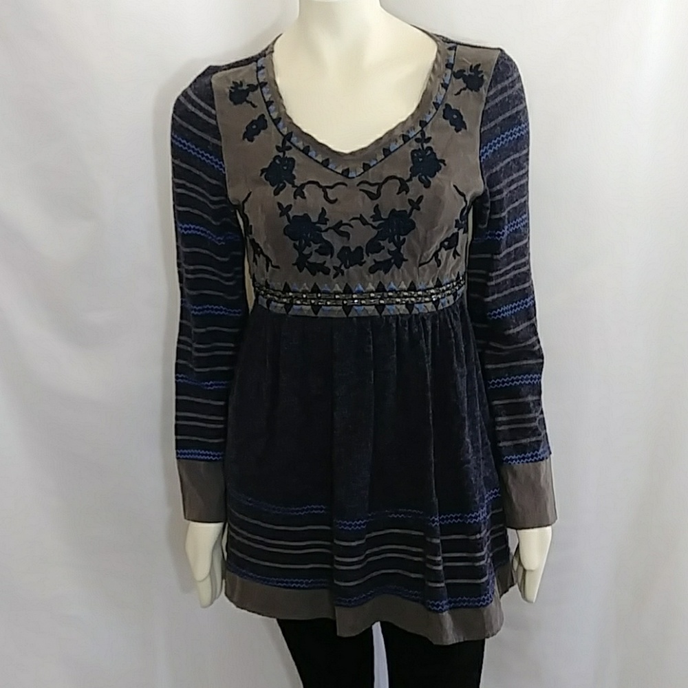 Radzoli Embroidered Sweater/Tunic/Dress
